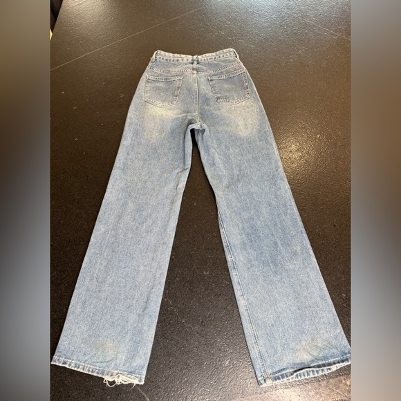 Commense Trendy Y-Yoke Vintage-Inspired Wide Leg Jeans – XS - Picture 3 of 12